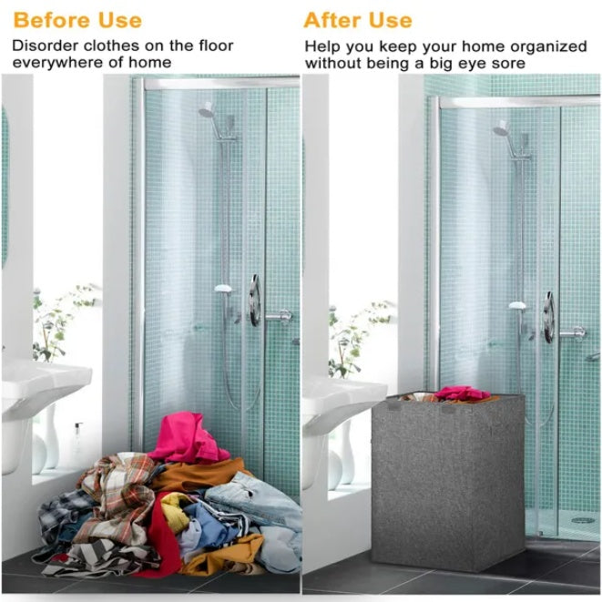 Foldable Laundry Hampers Washing Clothes Laundry Basket