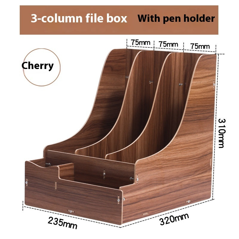 Desk Surface Panel Organizer with Storage Drawer
