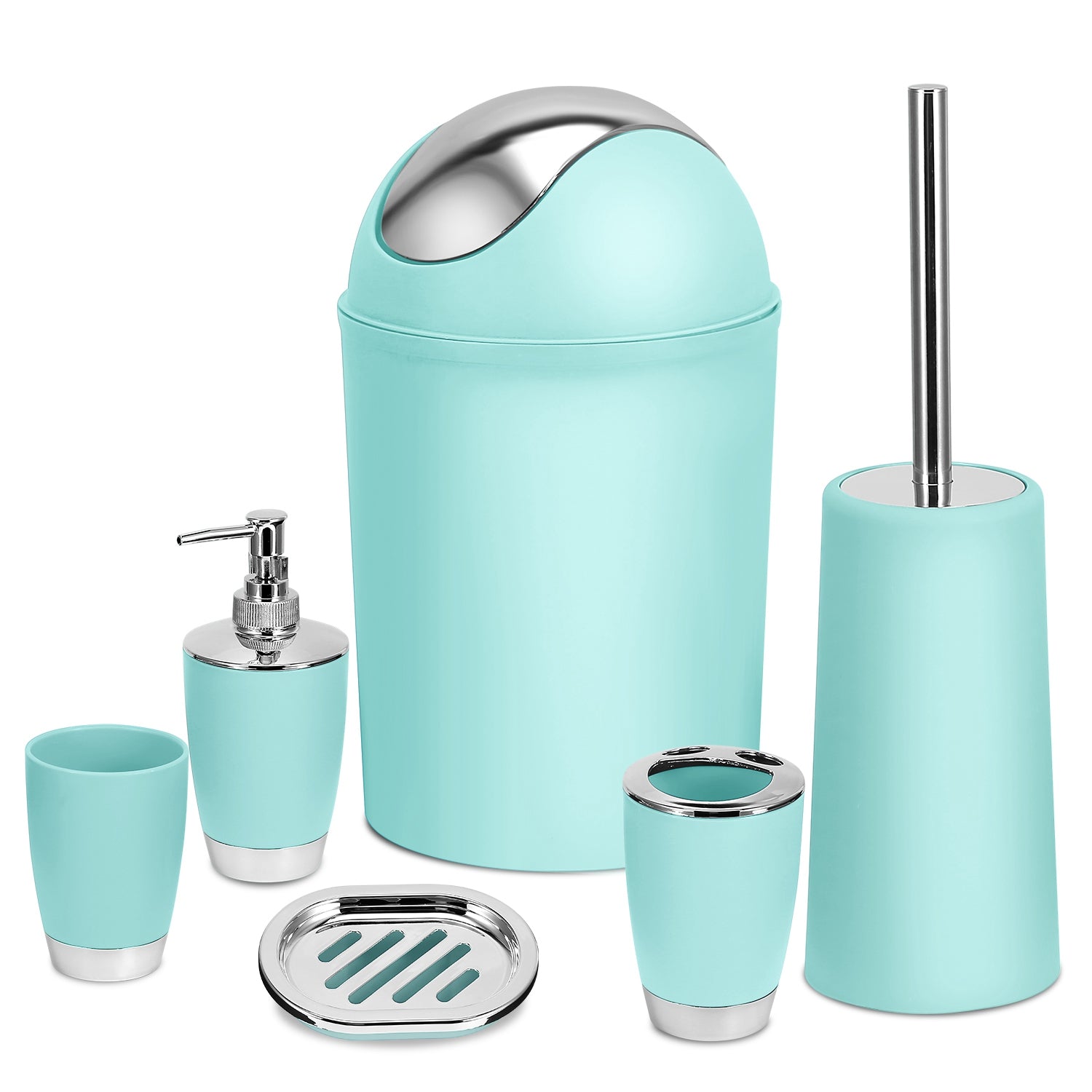 6-Piece Bathroom Accessories Set