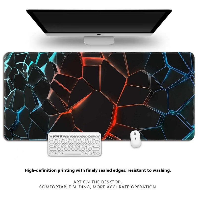 Thickened Overlock Desk & Keyboard Mat