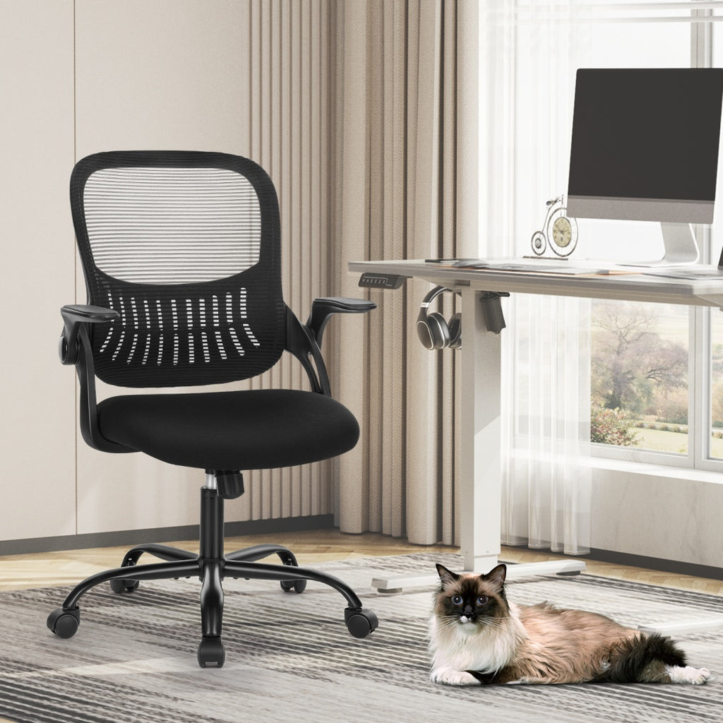 Ergonomic Mid-Back Office Chair with Lumbar Support