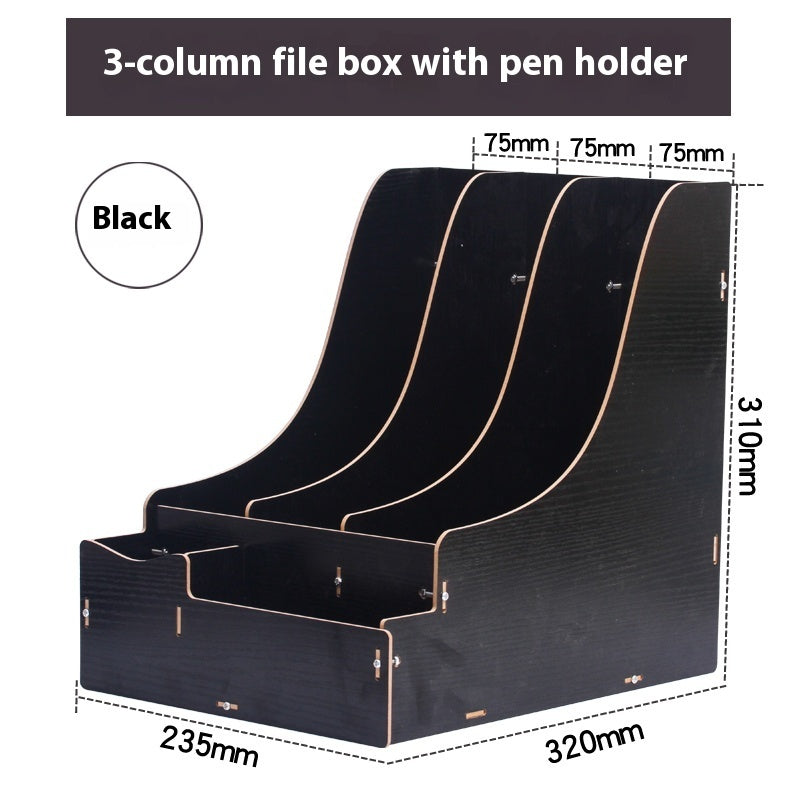 Desk Surface Panel Organizer with Storage Drawer