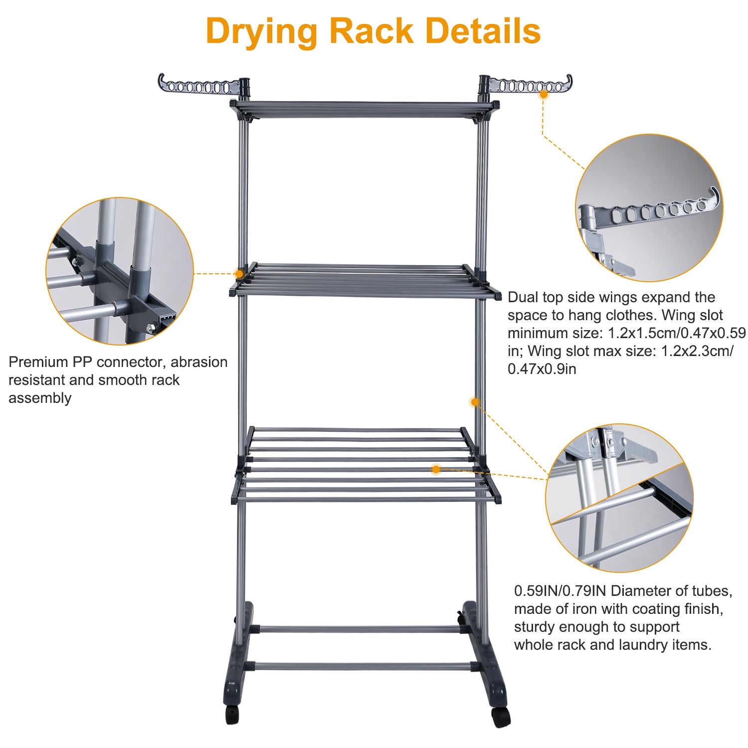 Clothes  Collapsible Laundry Drying Rack