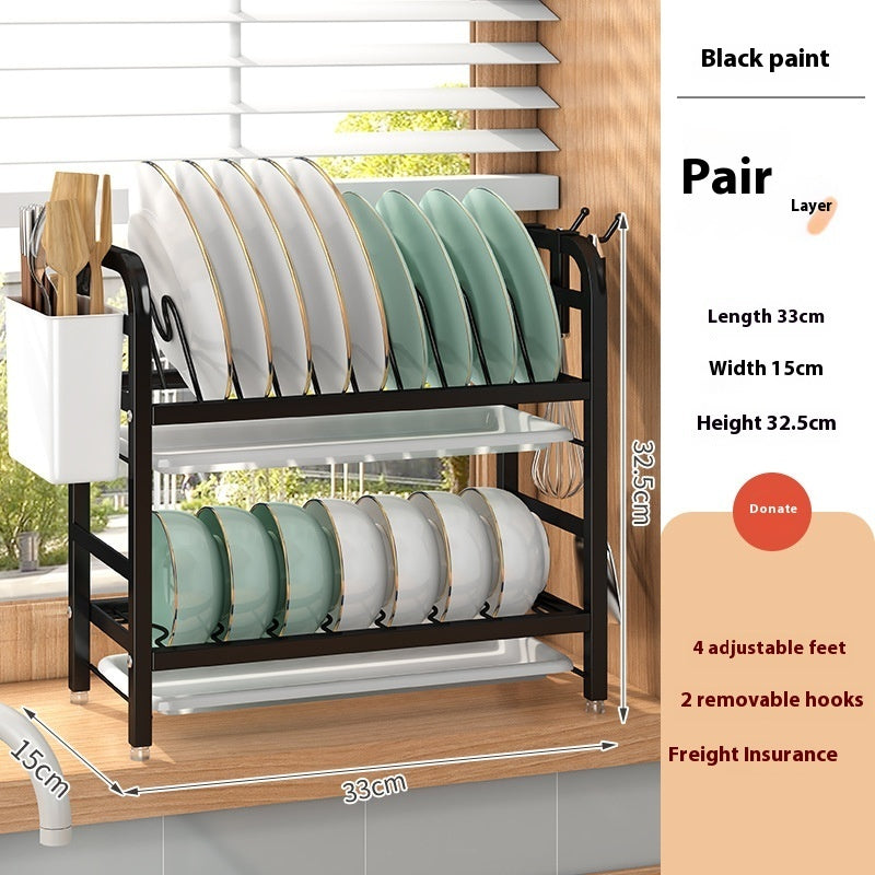 Compact Kitchen Storage Rack