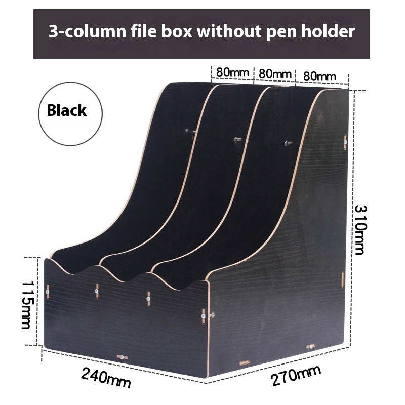 Desk Surface Panel Organizer with Storage Drawer
