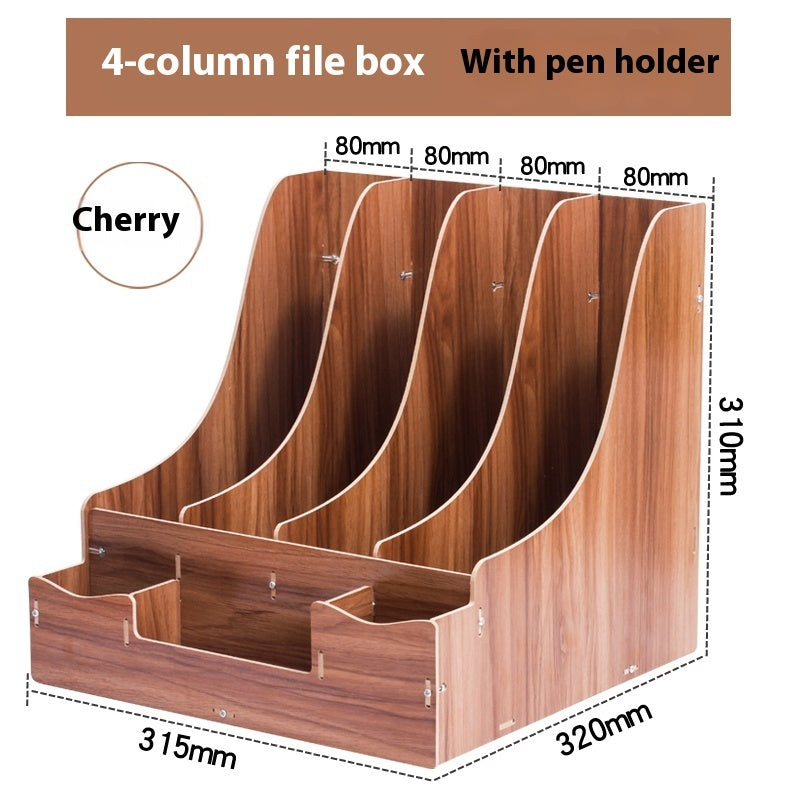 Desk Surface Panel Organizer with Storage Drawer